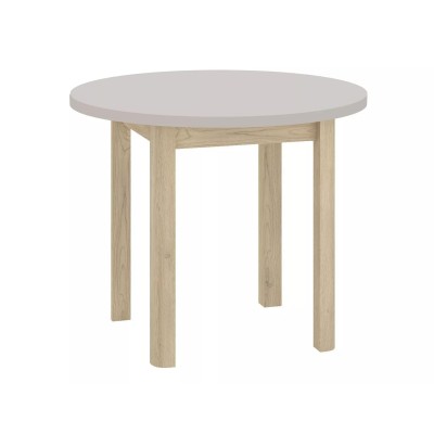 Стол обеденный SIGNAL ADAM кашемир/дуб кремона 80